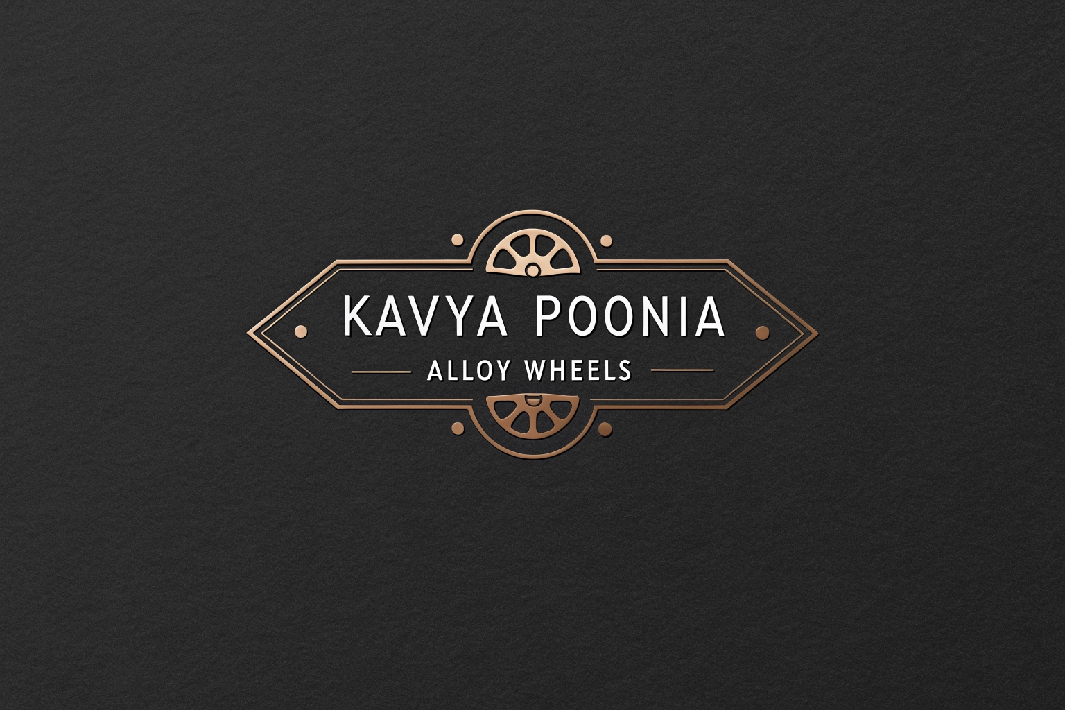 Kavya Poonia Alloy Wheels Logo